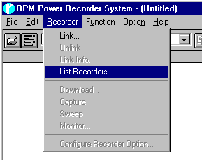 getting available recorders