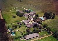 aerial view of complex needing lightning protection