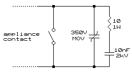 click suppressor circuit